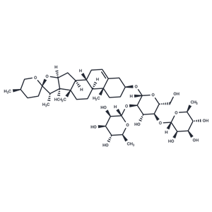 化合物Pennogenin 3-O-beta-chacotrioside|T8166|TargetMol