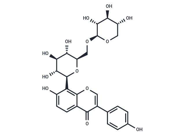 葛根素-6″-O-木糖苷,Puerarin 6''-O-Xyloside
