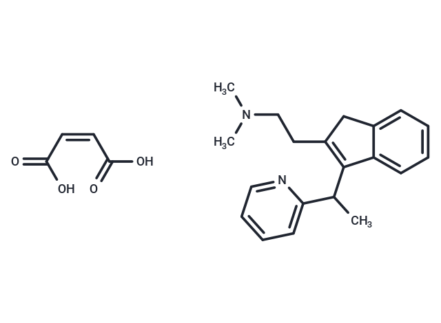 馬來酸二甲茚定,Dimethindene maleate