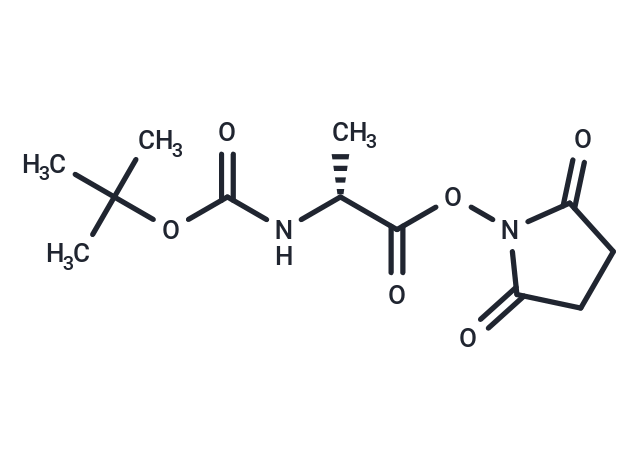化合物 Boc-D-Ala-OSu,Boc-D-Ala-OSu