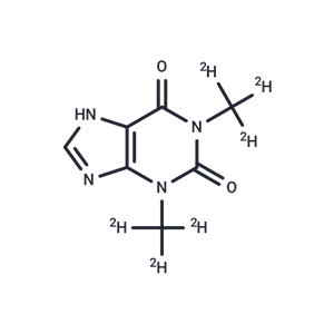 化合物 Theophylline-d6,Theophylline-d6