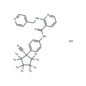 阿帕替尼-d8 鹽酸鹽,Apatinib-d8 Hydrochloride