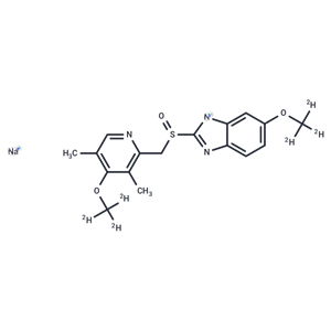 化合物 Esomeprazole sodium-d6|TMIH-0222|TargetMol