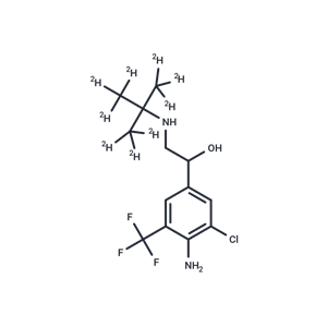 化合物 Mabuterol-d9|TMIH-0317|TargetMol
