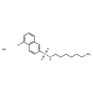 化合物 W-9 hydrochloride,W-9 hydrochloride