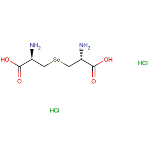 化合物 3,3′-selenobis-L-Alanine dihydrochloride,3,3