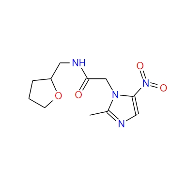 嗎啉硝唑雜質(zhì)25,2-(2-methyl-5-nitroimidazol-1-yl)-N-(oxolan-2-ylmethyl)acetamide