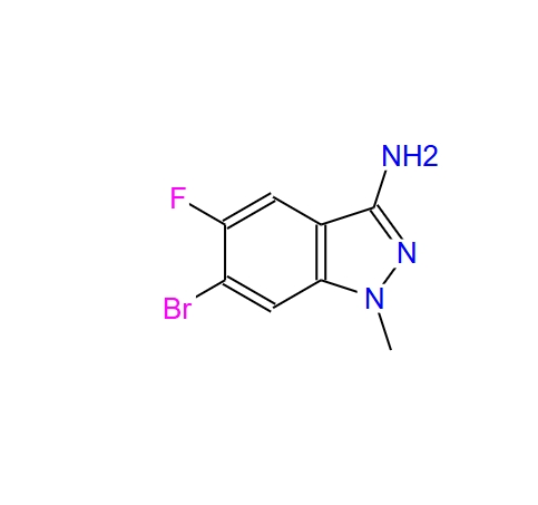 6-溴-5-氟-1-甲基-1H-吲唑-3-胺,6-Bromo-5-fluoro-1-methyl-1H-indazol-3-amine