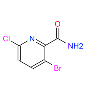 3-溴-6-氯吡啶-2-甲酰胺