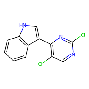 3-(2,5-二氯嘧啶-4-基)-1H-吲哚,3-(2,5-dichloropyrimidin-4-yl)-1H-indole