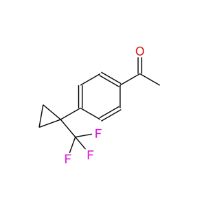 1-(4-(1-(Trifluoromethyl)cyclopropyl)phenyl)ethan-1-one