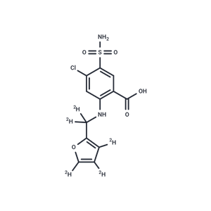 化合物 Furosemide-d5|TMIH-0248|TargetMol