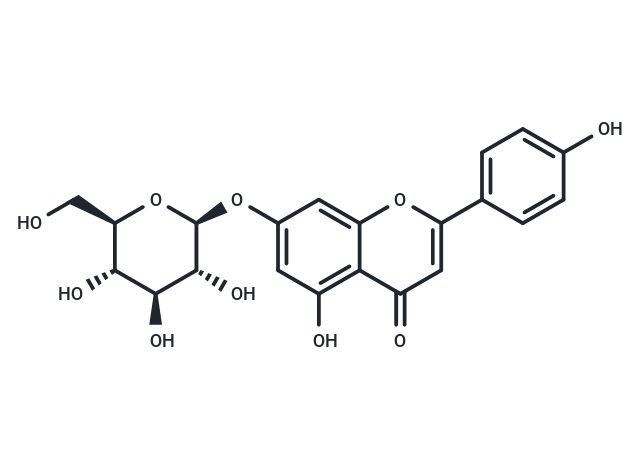 芹甙元-7-葡萄糖苷,Apigenin 7-glucoside
