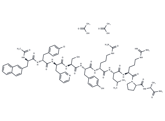 醋酸西曲瑞克,Cetrorelix diacetate