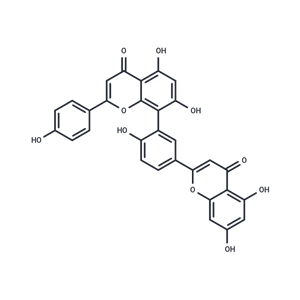穗花杉雙黃酮,Amentoflavone
