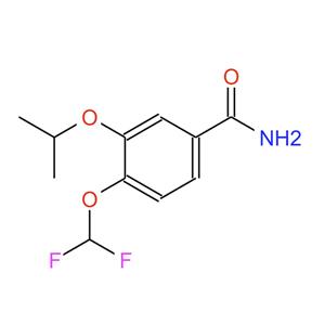 4-(二氟甲氧基)-3-异丙氧基苯甲酰胺，1574285-91-8