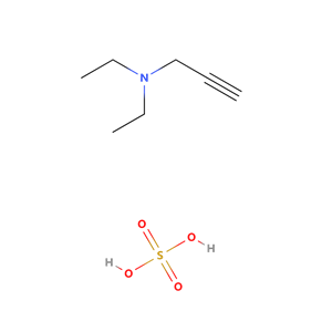 N,N-二乙基丙炔胺硫酸鹽 84779-61-3