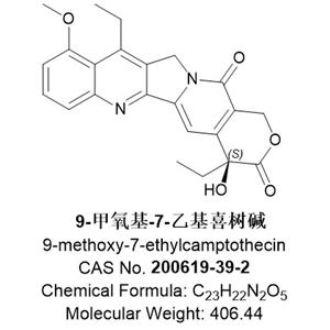 9-甲氧基-7-乙基喜樹堿，200619-39-2