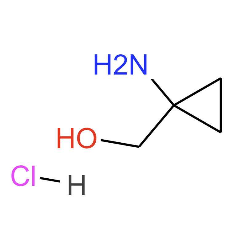 1-氨基環(huán)丙甲醇鹽酸鹽,1-Amino-1-(hydroxymethyl)cyclopropane hydrochloride