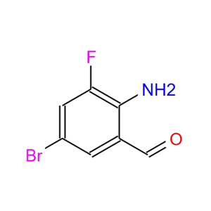 2-氨基-5-溴-3-氟苯甲醛