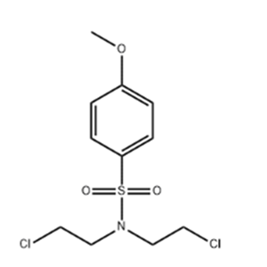 N,N-雙(2-氯乙基)-4-甲氧基苯磺酰胺