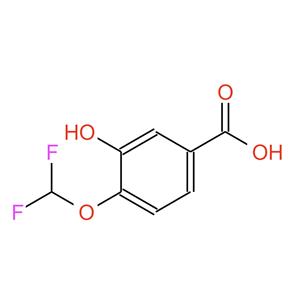 3-羟基-4-二氟甲氧基苯甲酸,4-(difluoroMethoxy)-3-hydroxybenzoic acid