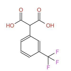 2-[3-(三氟甲基)苯基]丙二酸,Propanedioic acid, 2-[3-(trifluoromethyl)phenyl]-