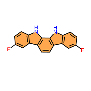 Indolo[2,3-a]carbazole, 3,8-difluoro-11,12-dihydro- 845619-84-3