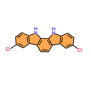 Indolo[2,3-a]carbazole, 3,8-dichloro-11,12-dihydro-