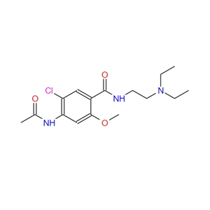 4-乙酰胺基-5-氯-N-(2-(二乙氨基)乙基)-2-甲氧基苯甲酰胺