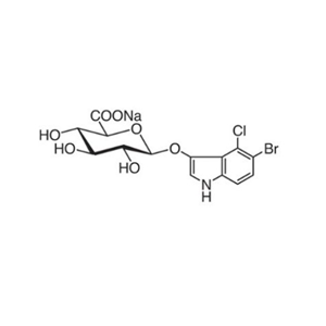 129541-41-9  5-Bromo-4-chloro-3-indolyl β-D-glucuronide sodium salt  5-溴-4-氯-3-吲哚基 β- D -葡糖苷酸 钠盐