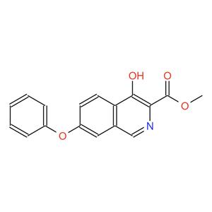 4-羥基-7-苯氧基異喹啉-3-甲酸甲酯，1455091-10-7，F(xiàn)G-4592 interMediate