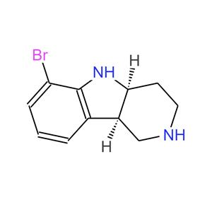 (4AS,9BR)-6-溴-2,3,4,4A,5,9B-六氫-1H-吡啶并[4,3-B]吲哚，1059630-07-7