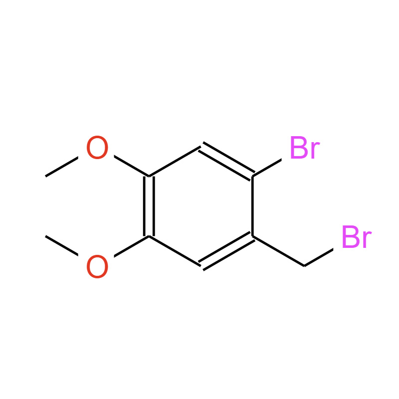 2-溴-4,5-二甲氧基溴芐,2-Bromo-4,5-Dimethoxybenzyl Bromide