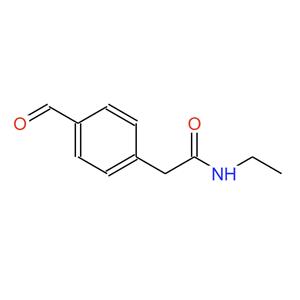 N-乙基-2-(4-甲?；交?乙酰胺，2477812-42-1，Benzeneacetamide, N-ethyl-4-formyl-