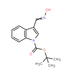 (E)-3-((羥基亞氨基)甲基)-1H-吲哚-1-羧酸叔丁酯