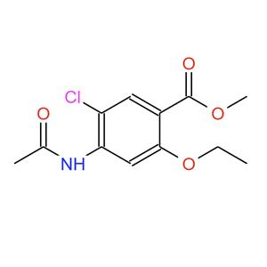 4-乙酰氨基-5-氯-2-乙氧基苯甲酸甲酯，4235-43-2
