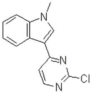 3-(2-氯-4-嘧啶基)-1-甲基-1H-吲哚,3-(2-Chloro-4-pyrimidinyl)-1-methyl-1H-indole