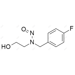 N-亚硝基-2-(4-氟苄基氨基)乙醇
