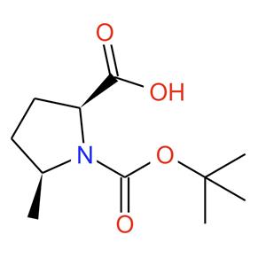 (2S,5S)-N-Boc-5-甲基吡咯烷-2-甲酸，334769-80-1