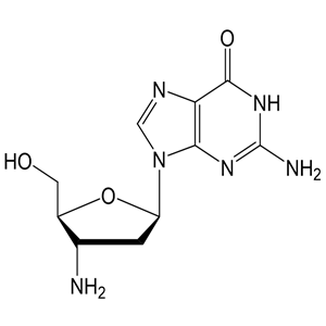 3'-氨基-2',3'-双脱氧鸟苷