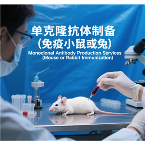 單克隆抗體制備（免疫小鼠或兔）,Monoclonal Antibody Production Services (Mouse or Rabbit Immunization)