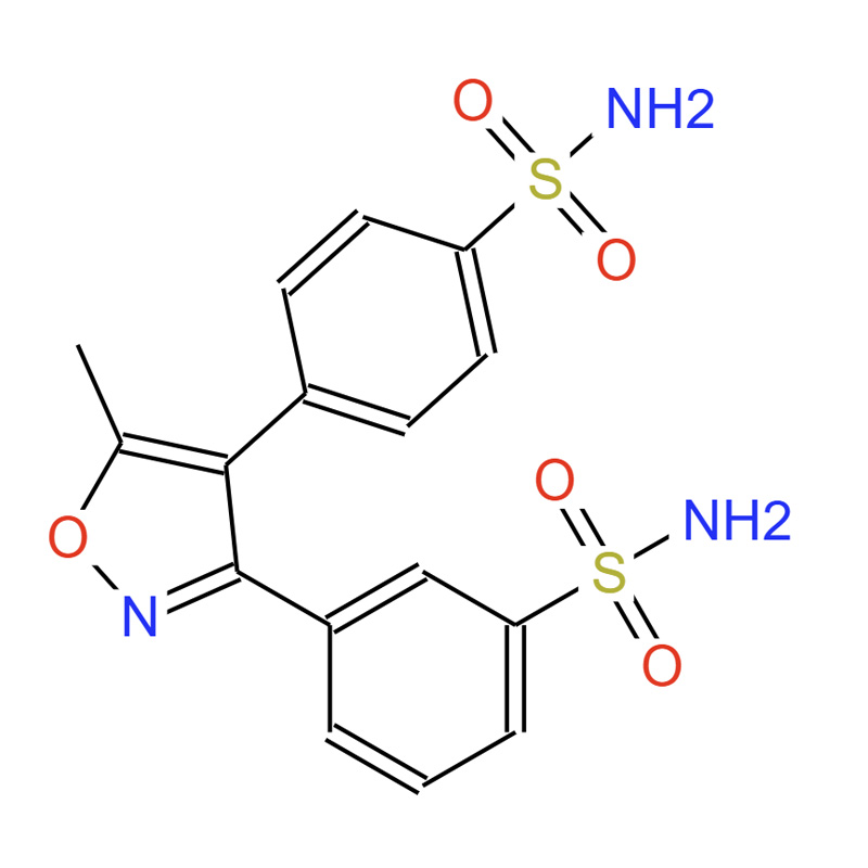 帕瑞昔布钠杂质H,3-[4-[4-(Aminosulfonyl)phenyl]-5-methyl-3-isoxazolyl]benzenesulfonamide