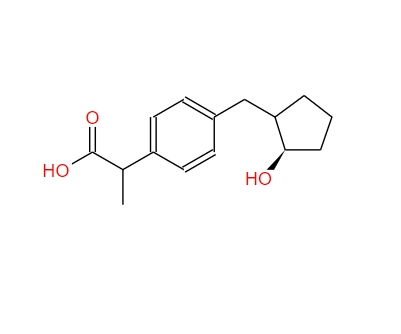洛索洛芬鈉雜質(zhì)08-02(雜質(zhì)H2),Benzeneacetic acid, 4-[[(2R)-2-hydroxycyclopentyl]methyl]-α-methyl-