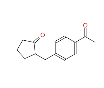 洛索洛芬雜質(zhì)1,2-[(4-Acetylphenyl)methyl]cyclopentan-1-one