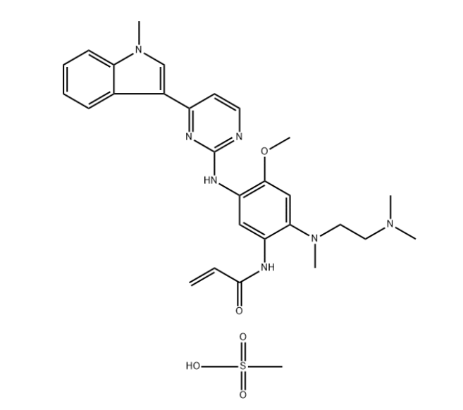 AZD9291(甲磺酸盐),Osimertinib mesylate