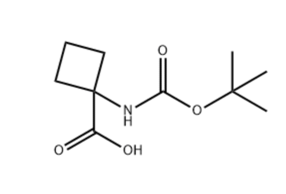 Boc-1-氨基环丁烷羧酸,N-Boc-1-aminocyclobutanecarboxylic acid
