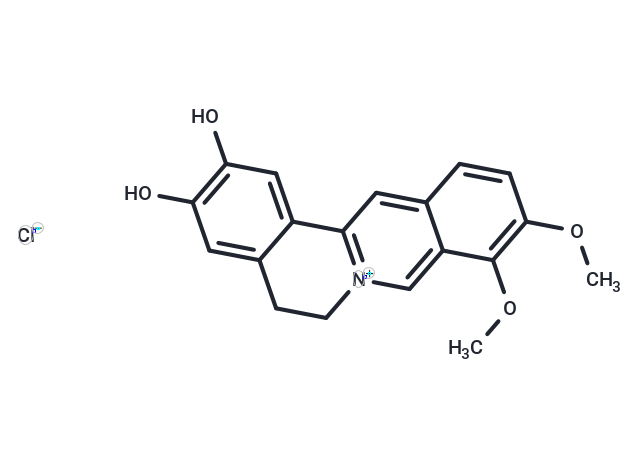 化合物 Demethyleneberberine chloride,Demethyleneberberine chloride