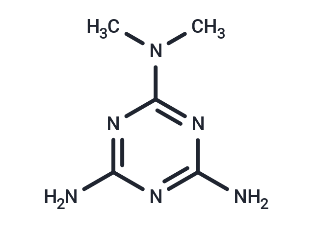 化合物 N2,N2-Dimethyl-1,3,5-triazine-2,4,6-triamine,N2,N2-Dimethyl-1,3,5-triazine-2,4,6-triamine