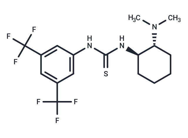 化合物 1-(3,5-Bis(trifluoromethyl)phenyl)-3-((1R,2R)-2-(dimethylamino)cyclohexyl)thiourea,1-(3,5-Bis(trifluoromethyl)phenyl)-3-((1R,2R)-2-(dimethylamino)cyclohexyl)thiourea